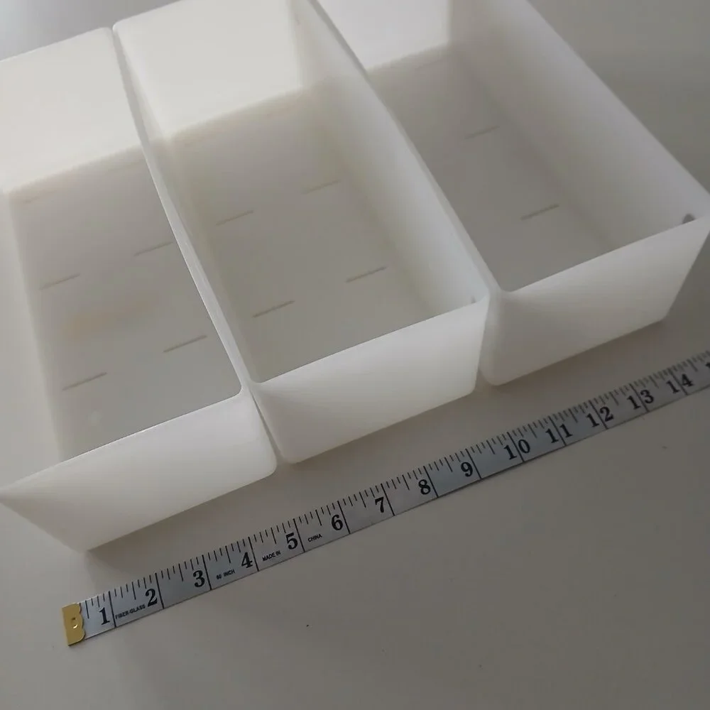 Rectangle Plastic containers (3)